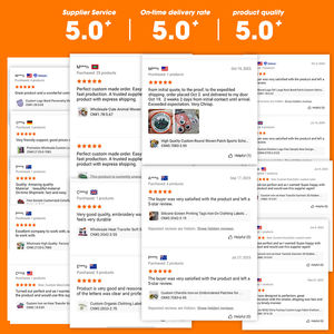 Персонализированный двусторонний брелок из полиэстера с вышитым логотипом самолета и металлическим кольцом - Product Image 4