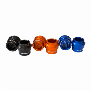 Per KTM SX 250 94-12 distanziali ruota posteriori arancioni da 20mm e 15mm in lega e alluminio - Product Image 1