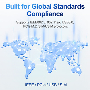 Konfigurasi kelas atas 3000Mpbs WIFI6 4G 5G Lte <span class=keywords><strong>Router</strong></span> Openwrt 21 2x2 MIMO <span class=keywords><strong>Router</strong></span> Wifi nirkabel 5g <span class=keywords><strong>Router</strong></span> dengan Slot kartu Sim - Product Image 6