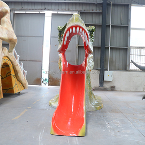Fiberglas dinosaurusspeeltoestel voor binnen/buiten gebruik, geschikt voor commerciële ruimtes, winkelcentra, speelhuizen, kinderen, scholen en luchthavens - Product Image 4