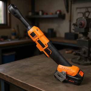 Clé à cliquet électrique Vevor, entraînement 3/8 pouce, batterie lithium-ion 18V, couple de 66 Ft-lbs, outil automobile sans fil - Product Image 2