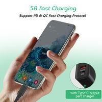Câble de données USB2.0 C WISTAR en gros, PD240W, 100W, charge rapide, transfert de données 480 Mbps, pour appareils iPhone et Android