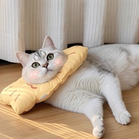 Collier élisabéthain pour chat, réglable, doux, imperméable, anti-léchage, protection du cou, vêtements et accessoires pour animaux de compagnie