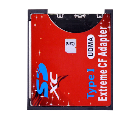 WiFi SD to CF Card SDXC MMC Adapter to Standard Compact Flash Type I Card Converter UDMA Card Reader for Camera