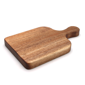 Tablas de cortar de Acacia de madera maciza Mini Tabla de charcutería personalizada de madera con logotipo - Product Image 4