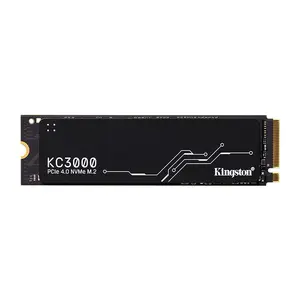 ต้นฉบับ Kingston KC3000 SSD 512GB ฮาร์ดไดรฟ์ 1TB โซลิดสเตตรีดไดรฟ์ M.2 2280 NVMe PCIe 4.0x4 2TB ฮาร์ดดิสก์สําหรับแล็ปท็อป PC