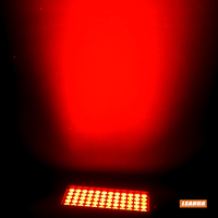 60 projecteurs LED Par RGBW 4-en-1 10W pour extérieur, éclairage mural, jardin, matrice lumineuse, contrôle DMX512, angle de faisceau 40°, IP65 4/5/9