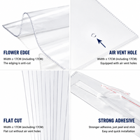 Sacs OPP transparents personnalisés en gros, imprimés, auto-adhésifs, 15+3cm, 17+3cm, sacs à fermeture autocollante pour bijoux, vêtements, petits articles, emballage