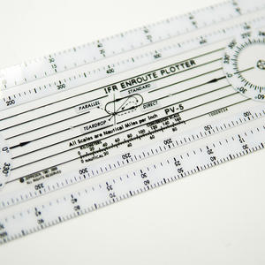 Calculateur de vol E6B polyvalent de haute qualité, règle à glissière d'aviation de remplacement, échelle de correction du vent, outil de mesure et de jauge pour étudiants - Product Image 5