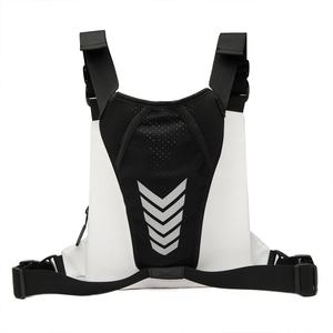 Outdoor Chest Bag for <b>Men</b> Lightweight Running <b>Vest</b> with Water Bottle Pocket EDC Chest Pack for Hiking Cycling - Product Image 6