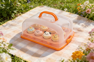 กล่องใ<span class=keywords><strong>ส</strong></span>่คัพเค้กทรงสี่เหลี่ยมผืนผ้า <span class=keywords><strong>ส</strong></span>ีสัน<span class=keywords><strong>ส</strong></span>ดใ<span class=keywords><strong>ส</strong></span> เป็นมิตรกับสิ่งแวดล้อม ผลิตจากพลา<span class=keywords><strong>ส</strong></span>ติก PP เกรดอาหาร <span class=keywords><strong>ราคา</strong></span>โรงงาน อุปกรณ์จำเป็นสำหรับการขน<span class=keywords><strong>ส</strong></span>่งคัพเค้ก - Product Image 3