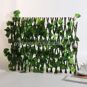 YJ180cm人工フェンス植物壁装飾花列バルコニーブロックシルクフラワープロジェクトエンクロージャーガーデンフェンス