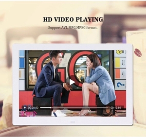 Marco de Fotos Digital Inteligente de 7 Pulgadas 16:9 con Sensor de Movimiento, Reproductor de Video, Señalización Publicitaria, Álbum Electrónico - Product Image 3
