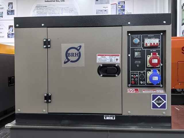 BRH Small Power Three Phase 5-15KW diesel Generator Set