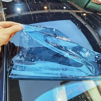 Fournisseurs bon marché VLT73 % Film d'isolation thermique pour toit ouvrant anti-encrassement TPH Film de protection pour peinture de voiture bleu Skylight Ice Armor
