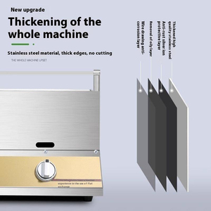 Macchina per <span class=keywords><strong>Patatine</strong></span> <span class=keywords><strong>Fritte</strong></span> di Piccole Dimensioni e Struttura Semplice, Attrezzatura per Friggere Pollo per Uso Commerciale - Product Image 6