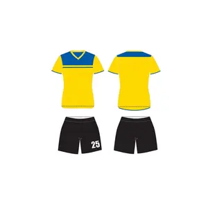 custom soccer jersey Sublimation sportswear soccer jersey set kids soccer jersey