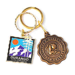 Sản Xuất Bán Buôn Tùy Chỉnh Keychain Thiết Kế Mềm Men Biểu Tượng Tùy Chỉnh Keyring Kẽm Hợp Kim Kim Loại Móc Chìa Khóa Cho Món Quà - Product Image 6