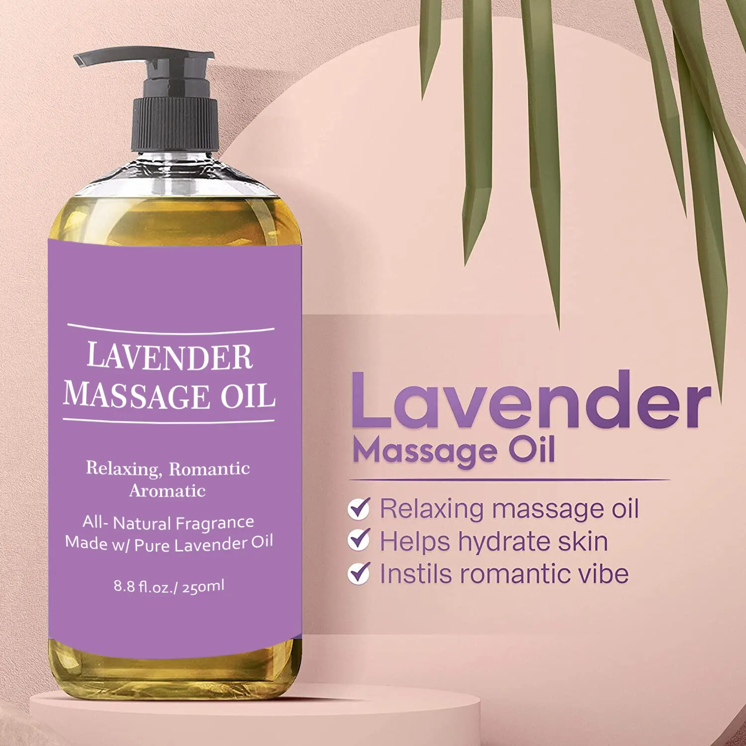 Massage Essential Coconut Massage Oil Product OEM skin care custom logo 100ml 200ml 250ml extract herbal body oil