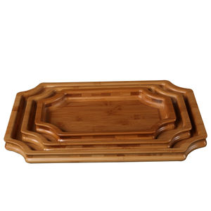 Factory Sale Coffee Tea Serving <strong>Tray</strong> Fruit Platters Party Dinner Plates Sour <strong>Candy</strong> Bamboo <strong>Tray</strong> - Product Image 1