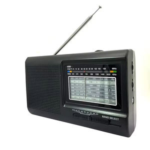 Radio portable populaire à son parfait, faible bruit, antenne télescopique rotative à 360 degrés, FM/AM/SW1-7, bande complète - Product Image 3