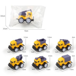 Voiture miniature à rétrofriction pour enfants, modèle <span class=keywords><strong>de</strong></span> véhicule d'ingénierie, <span class=keywords><strong>de</strong></span> <span class=keywords><strong>pompier</strong></span> et tout-terrain, jouet <span class=keywords><strong>de</strong></span> transport miniature en gros - Product Image 1