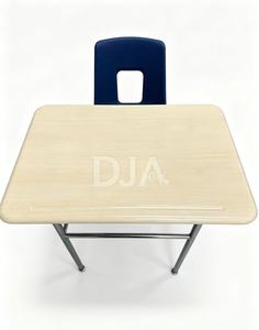 DJA DCT-0007 Hard Plastic Modern School Chrome Finish Combo Desk Hard Plastic Top <strong>Bookrack</strong> 18mm Thick 200kg Capacity 15-Year - Product Image 6
