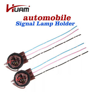 3156 3157 coche LED intermitente luz freno bombilla enchufe arnés adaptador arnés 2 piezas conjunto - Product Image 1
