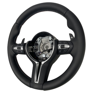 Volants <span class=keywords><strong>sport</strong></span> en cuir pleine fleur pour F30/M3 X1 X2 X3 X4 X5 X6 BMW 2010 2011 2012 2013 2014 2015 2016 - Product Image 2