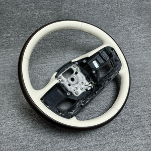 <span class=keywords><strong>Volant</strong></span> en bois massif <span class=keywords><strong>de</strong></span> pêcher, adapté au nouveau Land Rover Range Rover Executive, avec un aspect haut <span class=keywords><strong>de</strong></span> gamme personnalisable - Product Image 2
