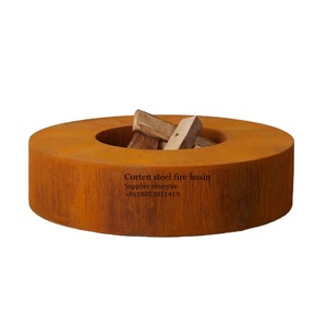 Zhuoyue al por mayor de la fábrica chimenea al aire libre 900*700*250mm de acero corten de fuego de la cuenca - Product Image 1