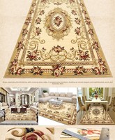 Tapis chinois sur mesure de luxe pour salon, grande taille, tapis Wilton double face, carrelage de sol