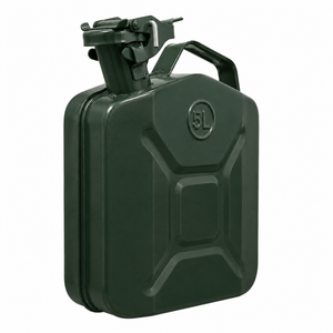 Bidon jerrycan professionnel de 5/10/20 litres, réservoir de carburant vertical de <span class=keywords><strong>20l</strong></span> pour essence, diesel, pétrole, avec support - Product Image 2
