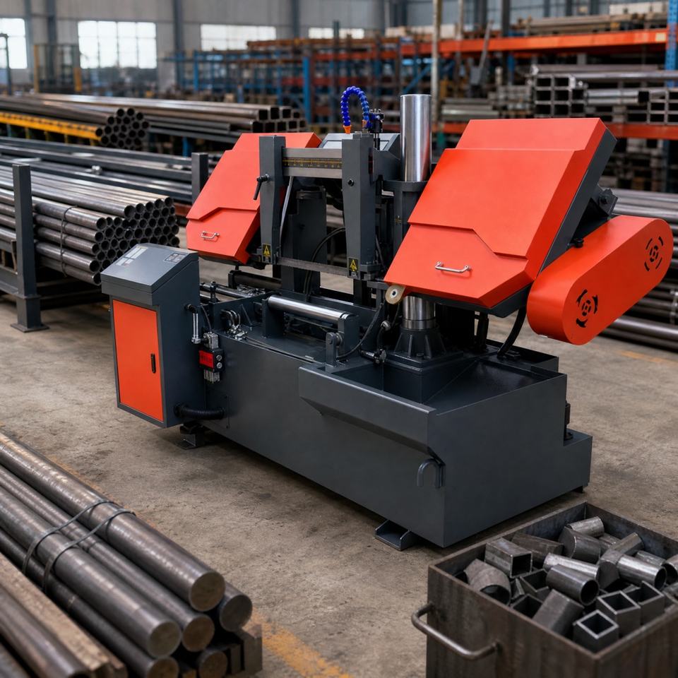 4245 Industrial Metal Cutting Band Saw Machine Heavy Duty Bandsaw ...