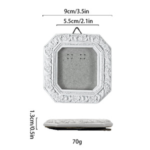 Adornos navideños para marcos <span class=keywords><strong>de</strong></span> fotos estilo palacio, mini marcos <span class=keywords><strong>de</strong></span> fotos, colgantes decorativos para árboles <span class=keywords><strong>de</strong></span> Navidad para exhibir fotografías - Product Image 4