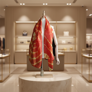 ผ้าพันคอผ้าลินินพรีเมียมสำหรับผู้หญิง ระบายอากาศได้ดี ผ้าคลุมไหล่สำหรับฤดูร้อน สไตล์ยุโรปอเมริกัน ปรับแต่งสีและขนาดได้ จำหน่ายจำนวนมาก - Product Image 2