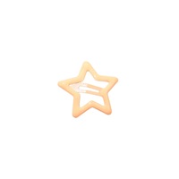 Nouvelles épingles à cheveux solides à sequins et étoiles pour filles, pinces à cheveux en alliage métallique en forme d'étoiles, accessoires pour cheveux de bébés et enfants