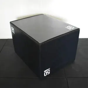 定制尺寸跳跃训练软泡沫Plyo盒
