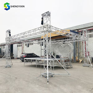 Plate-forme mobile de scène portative d'exposition d'événement de cadre en aluminium de botte d'éclairage extérieur pour l'événement - Product Image 6