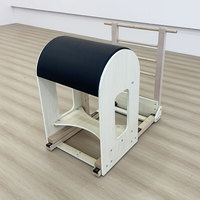 Machine à baril en bois d'érable Pilates Emax Fitness Equipment-Portable Home Adjustable Multifunction for Yoga Studio