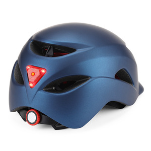 Nouveau casque de vélo électrique réglable avec lumière LED de nuit, lampe torche d'avertissement, matériau PC+EPS, unisexe, pour la sécurité des cyclistes adultes - Product Image 5