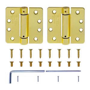 Bisagras ocultas WEKIS modernas de acero inoxidable 304 con cierre automático para puertas de gabinetes de cocina y baño - Product Image 5