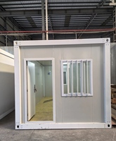 Maison conteneur industrielle démontable en gros, mini-cabane préfabriquée, maison mobile, bureau et salon en kit, prête à être expédiée