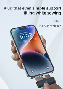 ไมโครโฟนไร้สาย SX5 แบบหนีบปกเสื้อ ตัดเสียงรบกวน แบตเตอรี่ใช้งานได้ 16 ชั่วโมง สำหรับบันทึกเสียงและวิดีโอ ใช้ได้กับ iPhone และ Android - Product Image 4