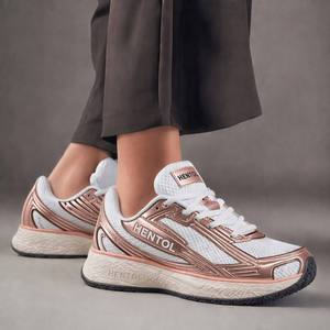 Sneakers Basse in Pelle Nere <span class=keywords><strong>e</strong></span> Rosse con Scatola, Unisex per Uomini Donne Bambini, Scarpe Casual da Skateboard Basket <span class=keywords><strong>e</strong></span> Passeggio - Product Image 1