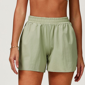 Shorts de luxe réversibles pour femmes de taille supérieure pantalons de survêtement pantalons de yoga très populaires avec garantie de qualité - Product Image 4