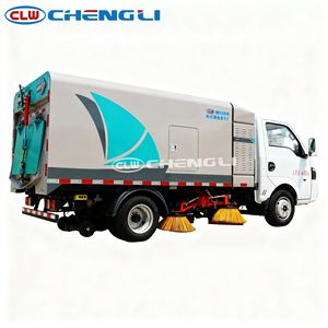 รถกวาดถนนไฟฟ้า Dongfeng Huashen รุ่น Clw 4x2 พลังงานใหม่ สำหรับกวาดถนนในเมือง สวนสาธารณะ และพื้นที่ชุมชน - Product Image 6