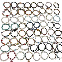 Bracelet en céramique de Jingdezhen, style chinois minimaliste, cordon noué à la main, forme géométrique, bijoux