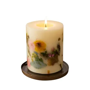 Home Decoration Long lasting design scented candle rh amber collection 280g scented candle