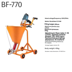 Máquina Multifuncional para Rociar <span class=keywords><strong>Masilla</strong></span> Impermeable, Material Ignífugo Delgado, <span class=keywords><strong>Poliuretano</strong></span>, <span class=keywords><strong>Pistola</strong></span> Rociadora Industrial - Product Image 3